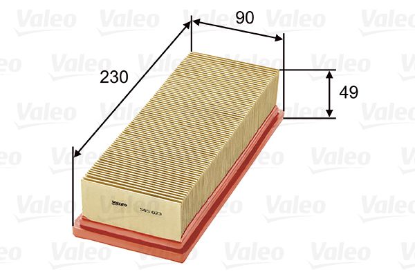 Filtr powietrza VALEO 585023