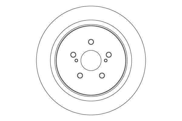 Tarcza hamulcowa TRW DF6746