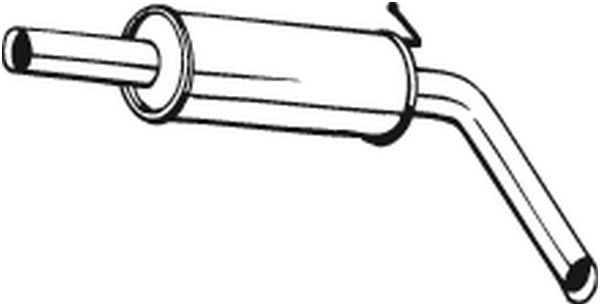 Tłumik środkowy BOSAL 220-107