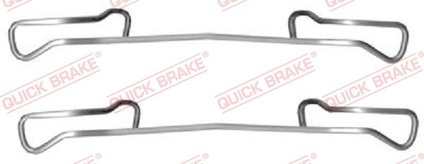 Zestaw akcesoriów, klocki hamulcowe QUICK BRAKE 109-1150