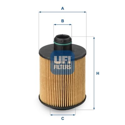 Filtr oleju UFI 25.061.00