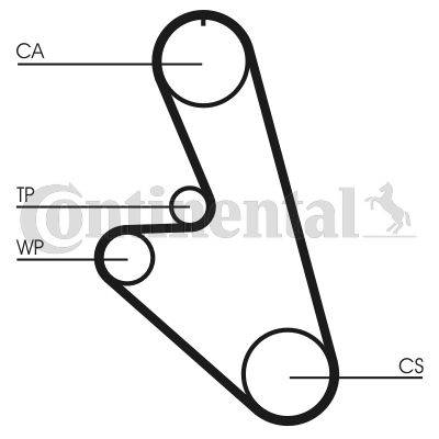 Pasek rozrządu CONTINENTAL CTAM ct959
