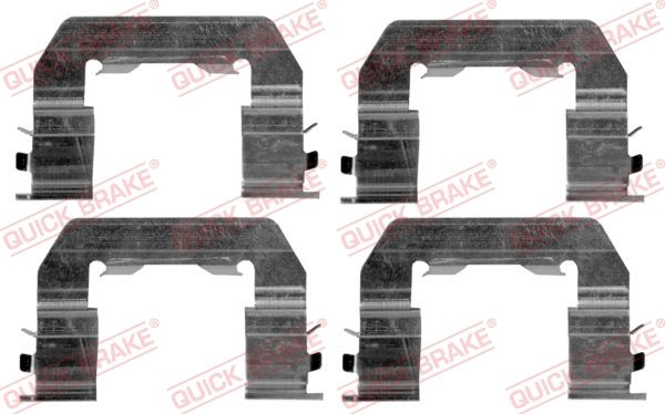 Zestaw akcesoriów, klocki hamulcowe QUICK BRAKE 109-1719