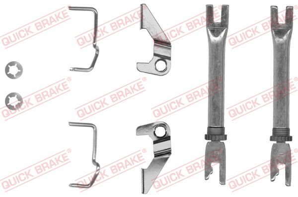 Zestaw nastawiacza, hamulec bębnowy QUICK BRAKE 102 53 014