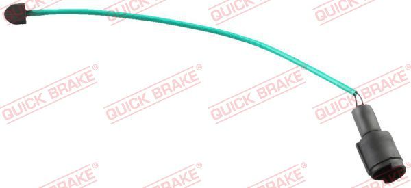 Styk ostrzegawczy, zużycie okładzin hamulcowych QUICK BRAKE ws 0107 a