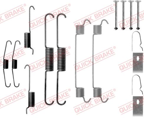 Zestaw akcesoriów, szczęki hamulcowe QUICK BRAKE 105-0803