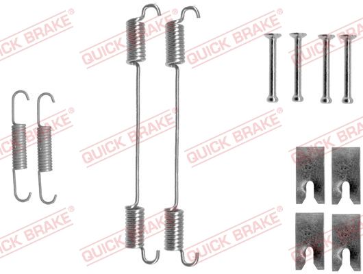 Zestaw akcesoriów, szczęki hamulcowe QUICK BRAKE 105-0862