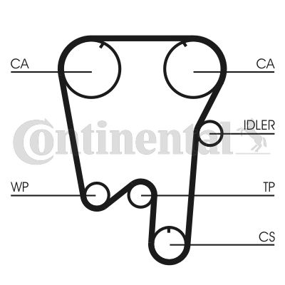 Pasek rozrządu CONTINENTAL CTAM ct902