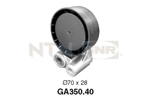 Rolka napinacza, pasek klinowy wielorowkowy SNR GA350.40