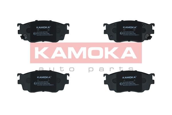 Zestaw klocków hamulcowych, hamulce tarczowe KAMOKA JQ101253