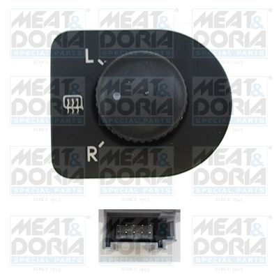 Przełącznik, regulacja lusterka zewnętrznego MEAT & DORIA 206027