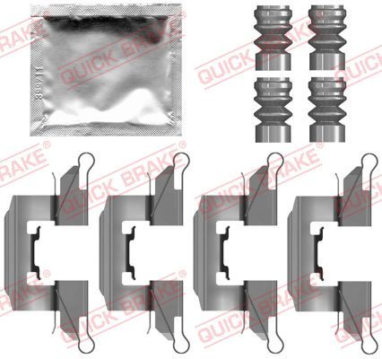 Zestaw akcesoriów, klocki hamulcowe QUICK BRAKE 109-0139