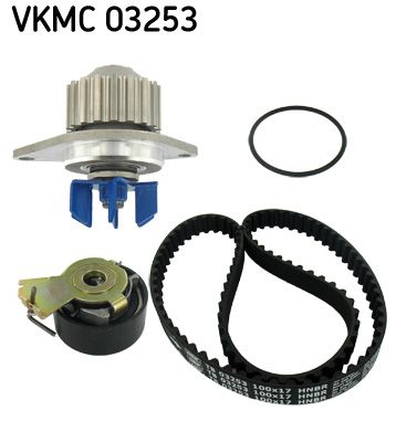 Pompa wody + zestaw paska rozrządu SKF VKMC 03253
