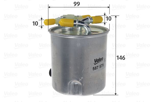 Filtr paliwa VALEO 587579