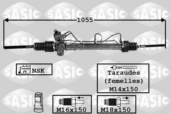 Przekładnia kierownicza SASIC 7174005