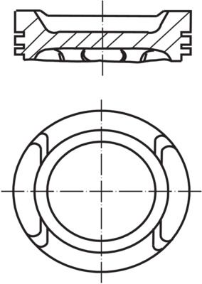 Tłok MAHLE 030 60 13