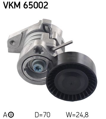Rolka napinacza, pasek klinowy wielorowkowy SKF VKM65002