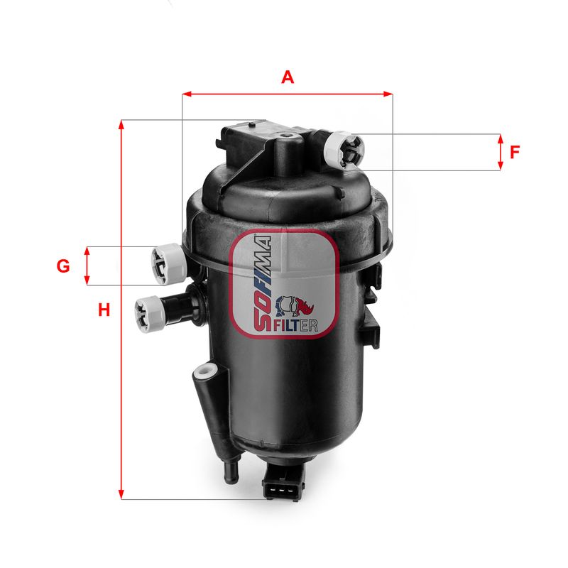 Filtr paliwa SOFIMA S 5112 GC