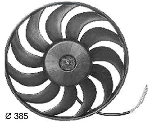 Wentylator, chłodzenie silnika MAHLE cff 135 000s