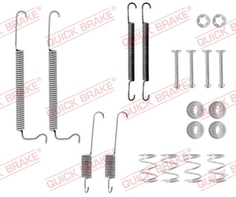 Zestaw akcesoriów, szczęki hamulcowe QUICK BRAKE 105-0628