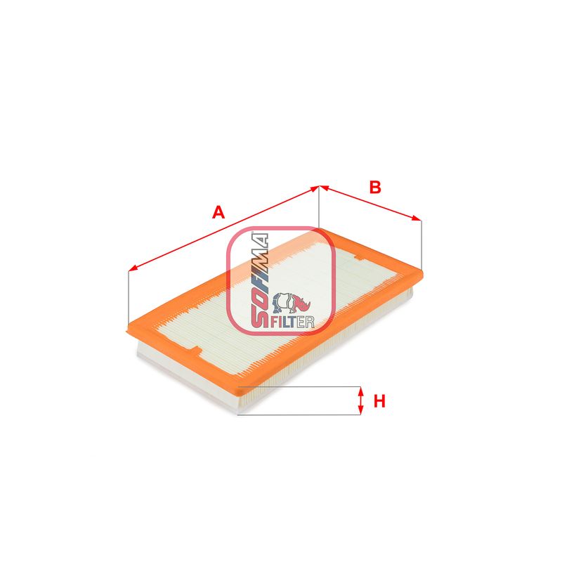Filtr powietrza SOFIMA S 3376 A