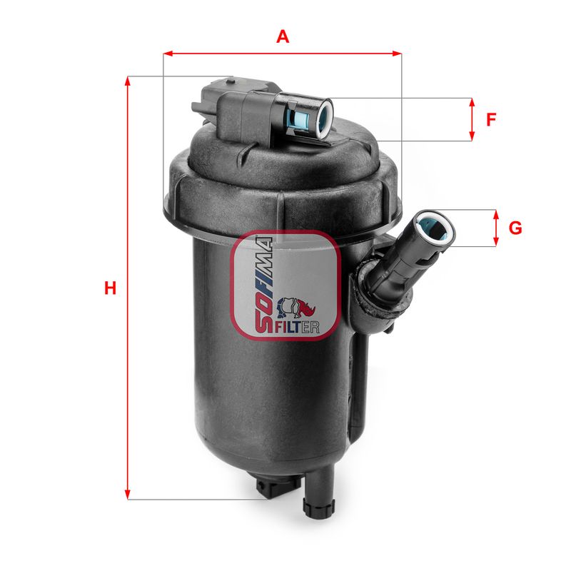 Filtr paliwa SOFIMA S 5152 GC