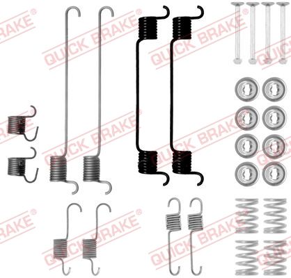Zestaw akcesoriów, szczęki hamulcowe QUICK BRAKE 105-0802