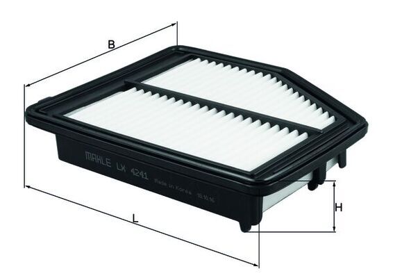 Filtr powietrza KNECHT LX 4241