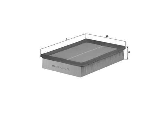 Filtr powietrza KNECHT LX 856