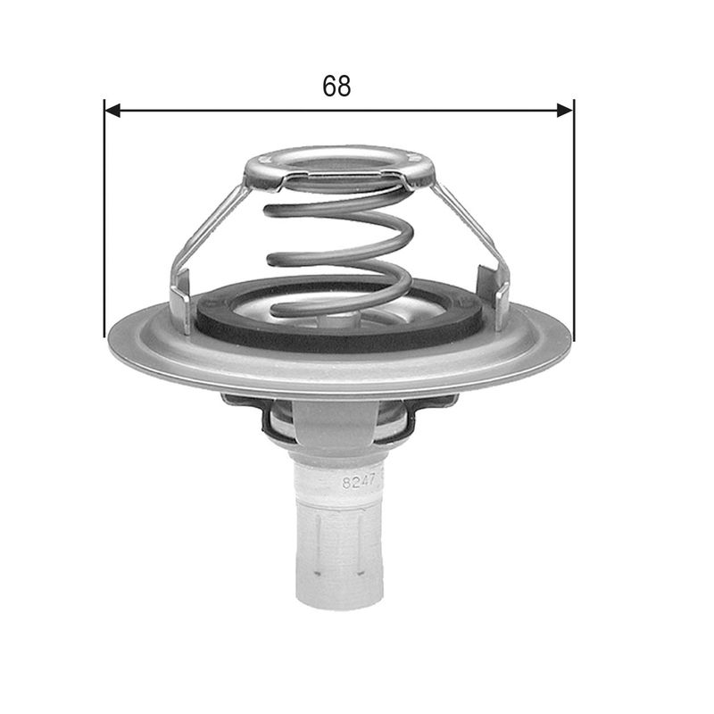Termostat, płyn chłodzący Gates TH23080G1