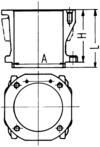 Tuleja cylindrowa KOLBENSCHMIDT 89529110