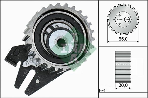 Rolka napinacza, pasek rozrządu INA 531084410