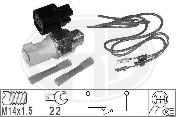 Przełącznik, światło cofania ERA 330775