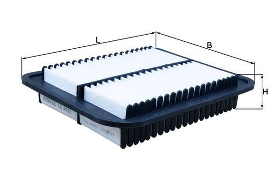 Filtr powietrza KNECHT LX 4431