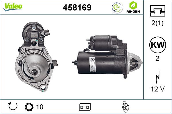 Rozrusznik VALEO 458169