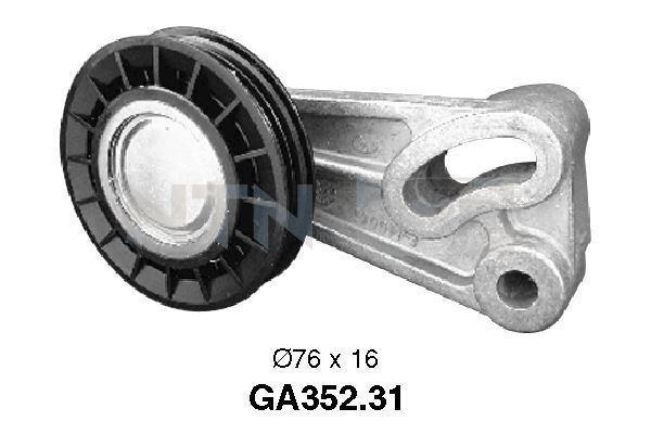 Rolka napinacza, pasek klinowy wielorowkowy SNR GA352.31