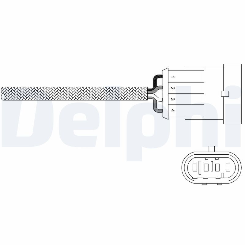 Sonda lambda DELPHI ES20344-12B1