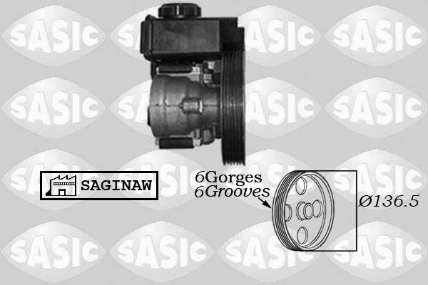 Pompa hydrauliczna, układ kierowniczy SASIC 7070011
