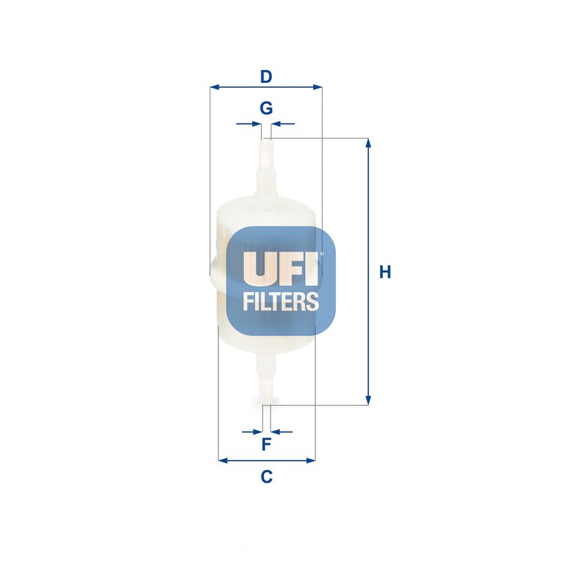 Filtr paliwa UFI 31.012.00