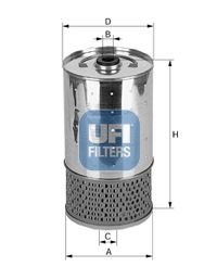 Filtr oleju UFI 25.499.01