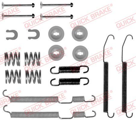 Zestaw akcesoriów, szczęki hamulcowe QUICK BRAKE 105-0075