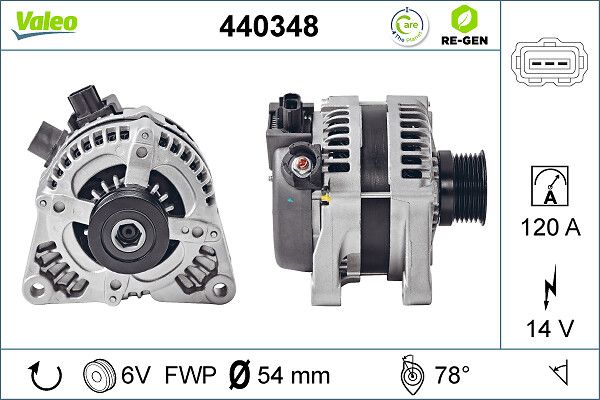 Alternator VALEO 440348