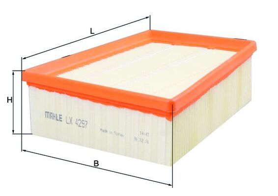 Filtr powietrza KNECHT LX 4297