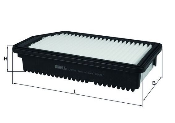 Filtr powietrza KNECHT LX 3538