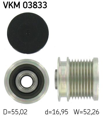Alternator - sprzęgło jednokierunkowe SKF VKM03833