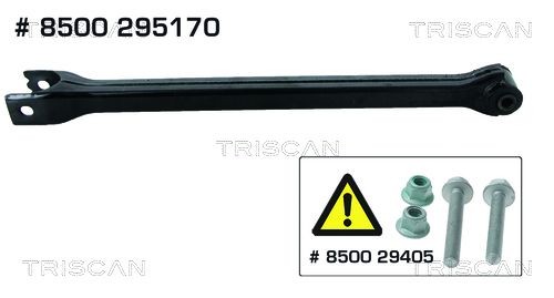 Wahacz, zawieszenie koła TRISCAN 8500295170