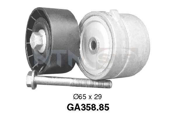 Rolka napinacza, pasek klinowy wielorowkowy SNR GA358.85