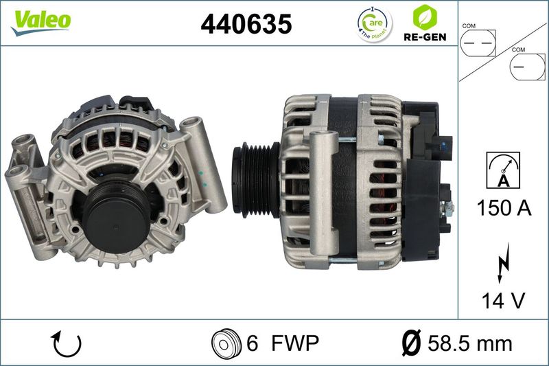 Alternator VALEO 440635