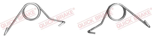 Zestaw naprawczy, dźwignia hamulca postojowego (zacisk) QUICK BRAKE 113-0501