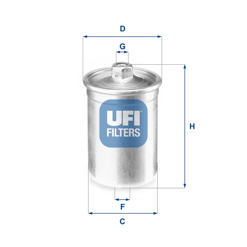 Filtr paliwa UFI 31.506.00